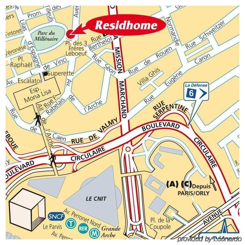 Residhome Courbevoie La Defense Exteriör bild